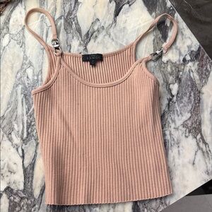 Rangr Women's Ribbed Blush Tank Top